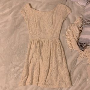 White Lace B. Darlin Dress
